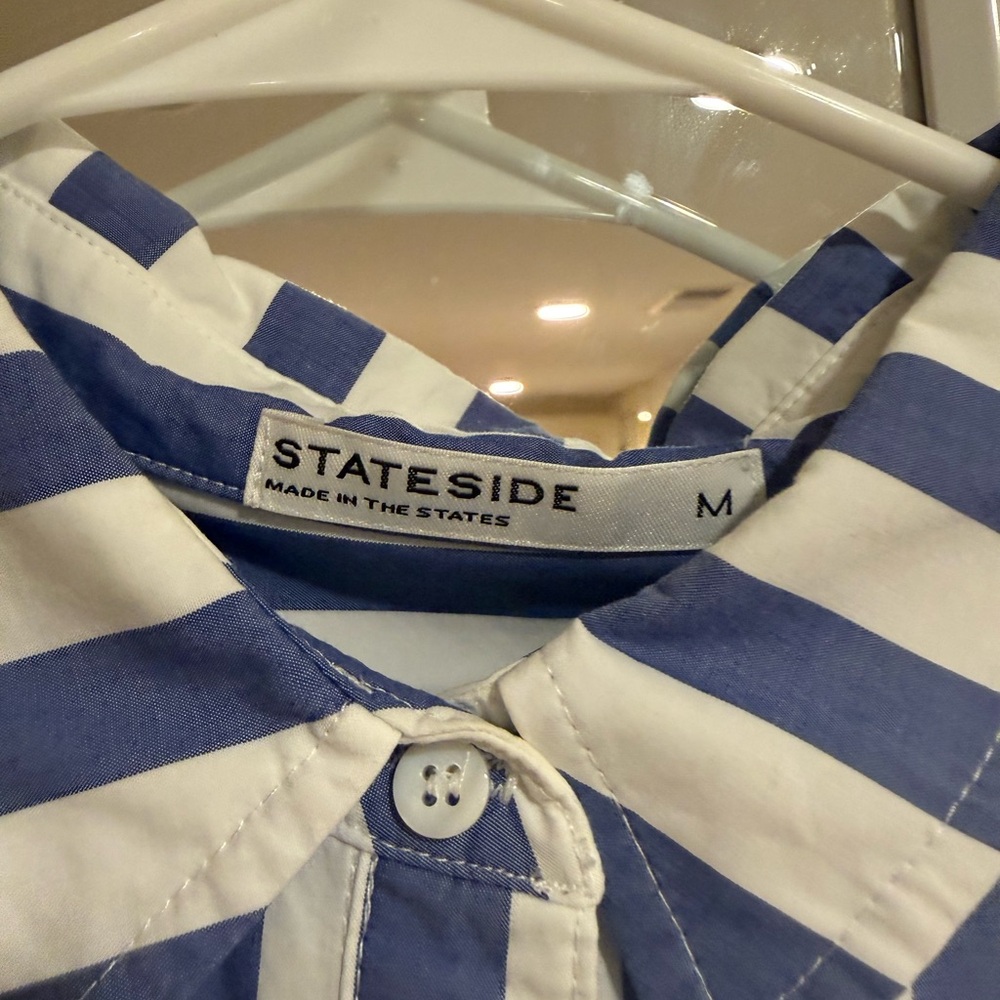Stateside Blue and White Dress - Picture 3 of 3
